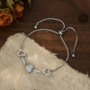 Elegant, ethereal, cute and charming heart-shaped bracelet, exquisite and versatile details Picture